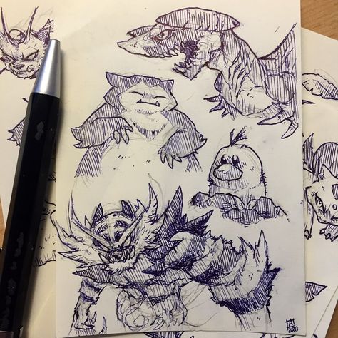 Pokémon Sketches, Welcome To My Sketchbook, Warm Up Sketches, Pokemon Sketch, Sketchbook Illustration, My Sketchbook, Sketch Drawing, The Train, Pokemon Art