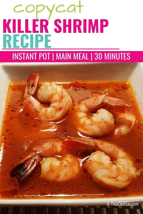 Pressure Cooker Copycat Killer Shrimp Recipe is so flavorful and you can have it on your table in under one hour. Killer Shrimp Copycat Recipe, Killer Shrimp Recipe, Killer Shrimp, Dinner 2023, Best Shrimp Recipes, Potted Shrimp, Electric Pressure Cooker Recipes, Shrimp Recipes For Dinner, Best Instant Pot Recipe