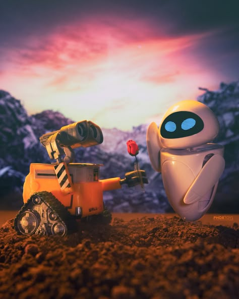 Wall E And Eve Matching Pfp, Wally Y Eva, Cinderella Tattoo, Walle Y Eva, Walle And Eva, Disney Princess Pocahontas, Wall E Eve, Cute Wallpaper, Wall E