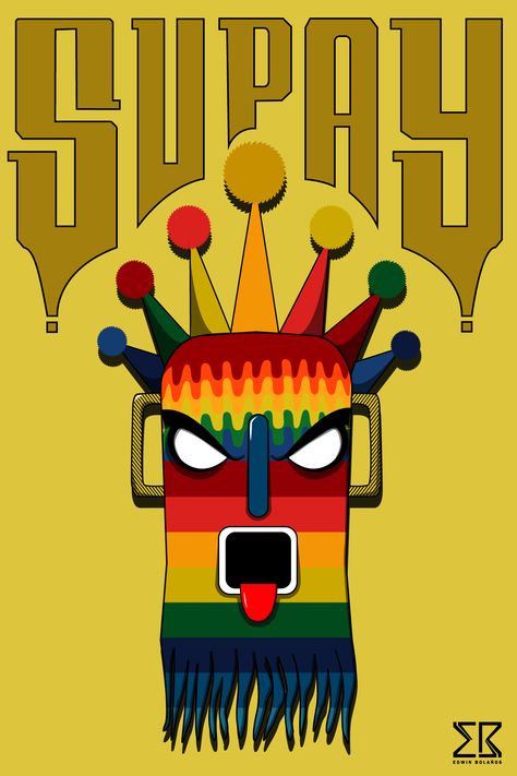 Ilustración Digital de un Diablo Huma conocido también como Supay que en Kichwa significa espíritu sumergido Kichwa Ecuador, Diablo Huma, Alphabet Style, Bolivia, Stone Art, Ecuador, Nativity, Tattoo Designs, Illustration Art