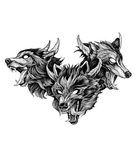 Fenrir Tattoo, Left Arm Tattoos, Creepy Animals, Demon Tattoo, Dark Art Tattoo, Tattoo Design Drawings, Arm Tattoo, Dark Art, Blackwork