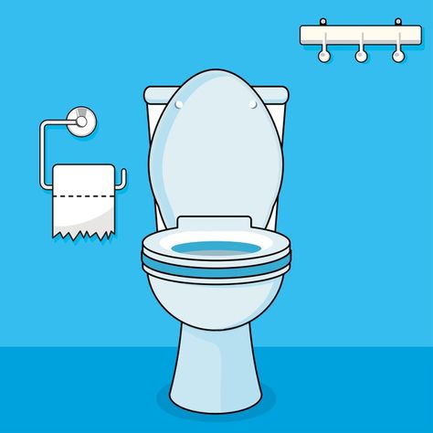 Discover thousands of Premium vectors available in AI and EPS formats Bathroom Clipart, Toilet Illustration, Toilet Drawing, Toilet Cartoon, Bathroom Drawing, World Toilet Day, School Clean, Cartoon Bathroom, Bathroom Cartoon