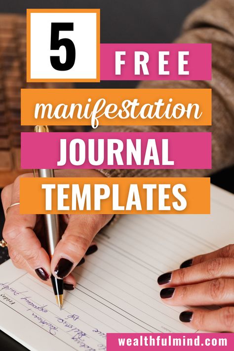 Manifestation Journal For Beginners, Free Manifesting Worksheets, Manifesting Journal Pages, Manifest Journal Pages, Scripting Manifestation Journal Template, Manifestation Template Free, How To Start A Manifestation Journal, Free Printable Manifestation Journal, How To Write Manifestation Journal