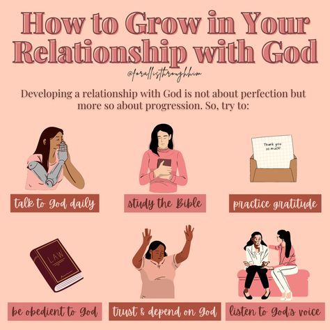 Grow Relationship With God, 2024 Godly Goals, How To Get A Better Relationship With God, How To Bring God Into Your Life, How To Improve Your Relationship With God, Starting A Relationship With God, How To Love God With All Your Heart, Growing Your Relationship With God, Growing Relationship With God