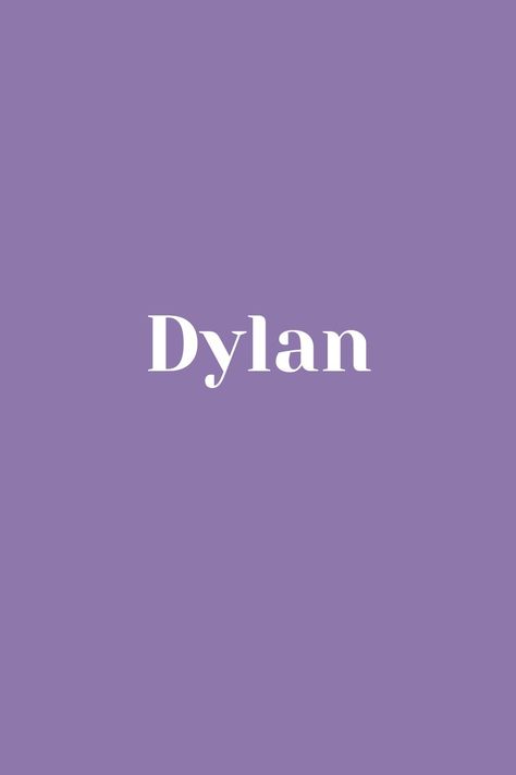 Dylan - Baby Name - Names That Start With D Dylan Name, Name Letters, Baby Name, Baby Names, Meant To Be, Quick Saves