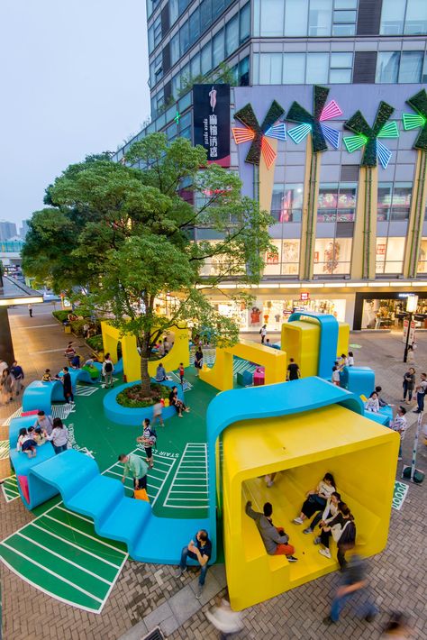 Roblox Builds, Playgrounds Architecture, Urban Playground, Landscape Design Drawings, Commercial And Office Architecture, Kindergarten Design, Public Space Design, Desain Editorial, Children Park