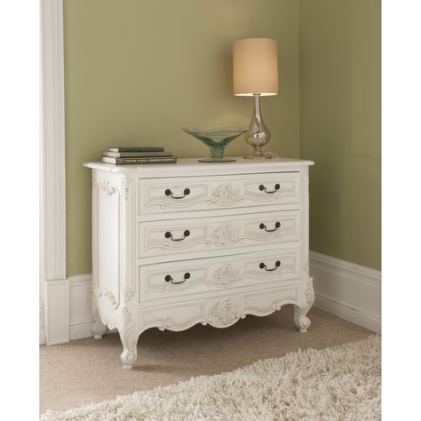 Rococo Antique French Chest Of Drawers works well alongside our shabby chic furniture French Chest Of Drawers, Rococo Design, French Furniture Bedroom, Style Chest Of Drawers, French Style Bedroom, Rococo Furniture, White Chest Of Drawers, Oak Bedroom, French Bedroom