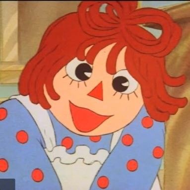 raggedy ann & andy: a musical adventure (1977) - raggedy ann icon Raggedy Ann Cartoon, Raggedy Ann And Andy Tattoo, Raggedy Ann Aesthetic, Rageddy Ann And Andy, Raggedy Ann X Babette, Raggedy Ann Fanart, Raggedy Ann And Andy Matching Pfp, Babette Raggedy Ann And Andy, Raggedy Ann And Andy Wallpaper