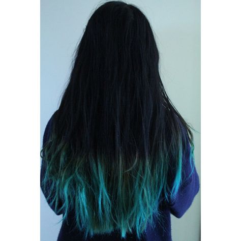 Blue And Black Hair Dip Dye ❤ liked on Polyvore featuring hair and hairstyle Dip Dye Black Hair, Teenage Hair, Turquoise Hair Ombre, Dipped Hair, Dyed Hair Ombre, Hair Rainbow, Blue Ombre Hair, Ombre Bob, Dip Dye Hair