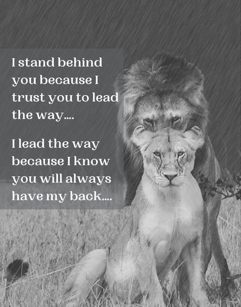 Lion and his lioness Spiritual Downloads, Lions Quotes, Funny Self Love Quotes, Hope And Faith Quotes, Lion Motivation, Inspirational Animal Quotes, You And Me Quotes, Love Message For Girlfriend, Special Love Quotes