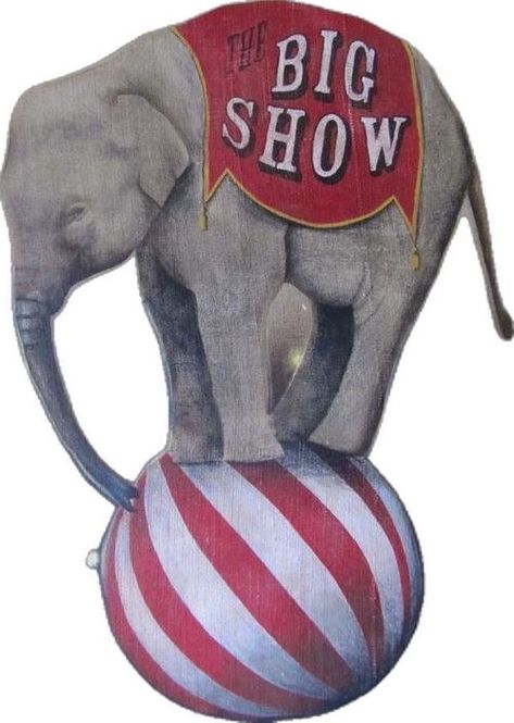 Painting On Burlap, Lisa Golightly, Elephant Circus, Circus Signs, Victorian Paper Dolls, Circus Illustration, Circus Vintage, Under The Big Top, Vintage Circus Posters