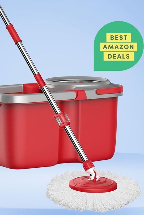 Amazon just discounted tons of cleaning gadgets for Prime Big Deals Day 2023. Peruse this selection of Dyson stick vacuums, Black+Decker steam mops, Pure Enrichment steamers, and more for up to 58 percent off your favorite brands. #amazonfinds #primeday #steammops #dyson #vacuums #shoppinghacks Best Canister Vacuum, Handheld Steamer, Steam Mops, Cordless Stick Vacuum Cleaner, Clothes Steamer, Steam Mop, Hepa Air Purifier, Cleaning Gadgets, Canister Vacuum