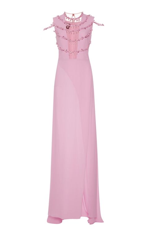 Luxury Hand Embellished Pink Gown, Gown Moda Operandi, Luxury Pink Hand-embellished Gown, Georges Hobeika Ready To Wear, Georges Hobeika Short Dress, Georges Hobeika Pink Dress, Mode Dress, Wedding Guest Dresses Long, Shrug For Dresses