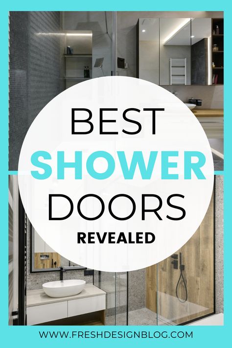 Choosing the right shower door for your space is crucial for any bathroom design project. This article delves into the different types of shower doors and what factors to consider, ensuring your new bathroom not only looks great but functions perfectly too. Whether you're looking for a minimalist frameless door or something more traditional, discover how to select a shower door style that fits your bathroom's aesthetic and your personal taste. Click to read the full article. Door Alternatives, Shower Door Designs, Framed Shower Door, Frameless Door, Small Bathroom With Shower, Space Style, Door Inspiration, Kitchen Cabinet Styles, Frameless Shower Doors