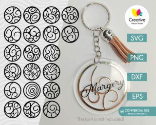 Round Keychain Svg Free, Round Svg Free, Keychain Svgs, Free Svg Keychain Patterns, Round Keychain Svg, Keychain Patterns Free, Free Keychain Svg Files For Cricut, Acrylic Keychain Svg Free, Free Keychain Svg