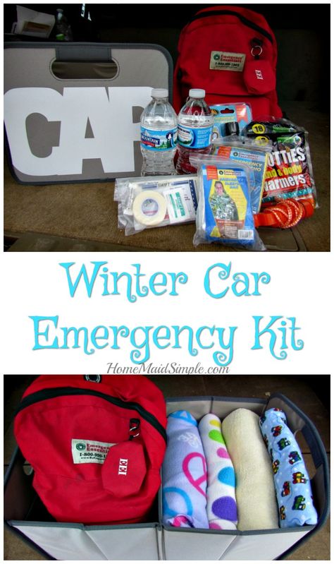 Winter Car Emergency Kit, Winter Emergency Kit, Winter Car Kit, Winter Emergency Car Kit, Car Safety Kit, Winter Preparedness, Emergency Car Kit, Car Camping Organization, Car Survival Kits