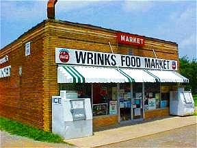 Wrinks Market in Lebanon Lebanon Missouri, Old General Stores, Vintage Places, Vintage Grocery, Missouri History, Country Stores, Old Route 66, Old Country Stores, Historic Route 66