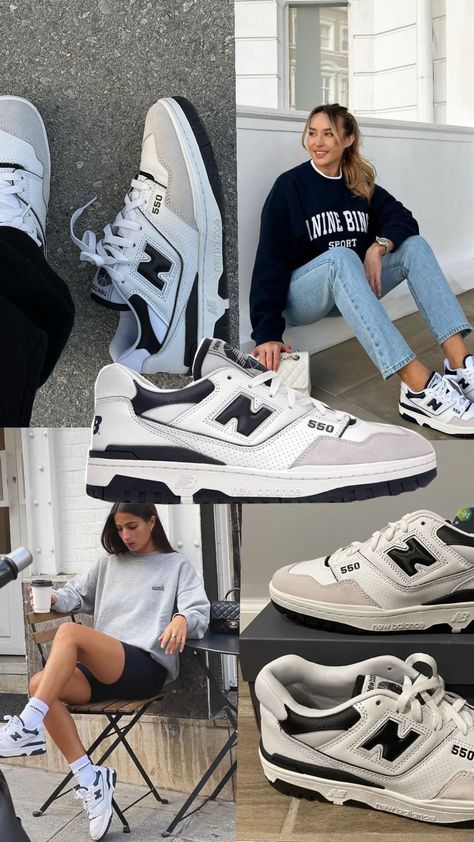 New balance 550 Balmant Calçados New Balance 550 Outfit, 550 New Balance, Nb 550, Panda Outfit, New Balance 515, New Balance Outfit, Zapatillas New Balance, Balance 550, Xmas 2024