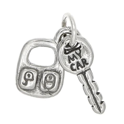 PRICES MAY VARY. Sterling Silver Oxidized Key Height 14 millimeters x Width 6 millimeters (0.55 inch x 0.24 inch) Remote Control Height 14 millimeters x Width 8 millimeters (0.55 inch x 0.32 inch) Charm Weighs Approximately 1.14 grams This is a sterling silver charm that has been oxidized (darkened). Please recheck the measurement size of the charm as some charms can be smaller or larger than expected. This charm does not fit European style bead bracelets or necklaces. The color of the charm in Bead Bracelets, Polish Jewelry, European Style, Bracelets And Charms, Sterling Silver Charm, European Fashion, Gold And Silver, Womens Jewelry Bracelets, Remote Control