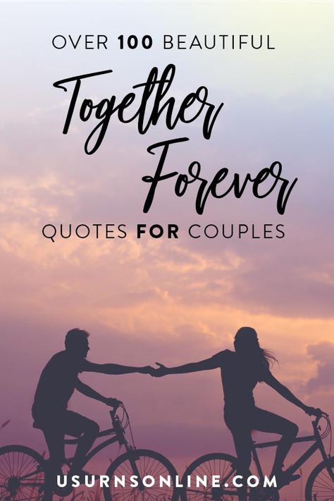 Over 100 beautiful "Together Forever" quotes for couples. Perfect for inscriptions, epitaphs, "In Loving Memory" etchings, headstone engravings, cremation urns, and memorial plaques. If you're looking for the perfect sentiment to honor the love shared by a devoted couple, you'll find it here. #togetherforever #togetheralways #togetherquotes #couplesquotes #memorialquotes #inlovingmemory #inlovingmemoryquotes #headstone #inscription Quote For Couples Love, Reminding You I Love You Quotes, One And Only Love Quotes, Lovely Couple Quotes, Quotes About Couples In Love, Inspiring Couple Quotes, Love Remember Quotes, Forever By Your Side Quotes, Memorial Quotes For Husband