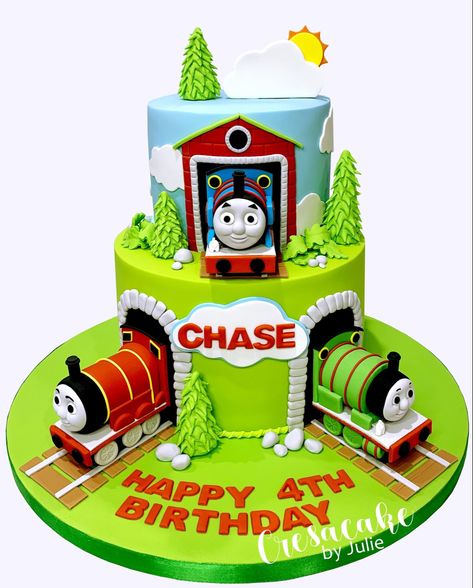 Thomas The Tank Cake, Thomas And Friends Cake Topper, Thomas & Friends Birthday Party, Thomas And Friends Cake, Thomas Train Birthday Cake Buttercream, Fondant Thomas The Train Tutorial, Thomas Birthday Cakes, Thomas N Friends, Tank Cake