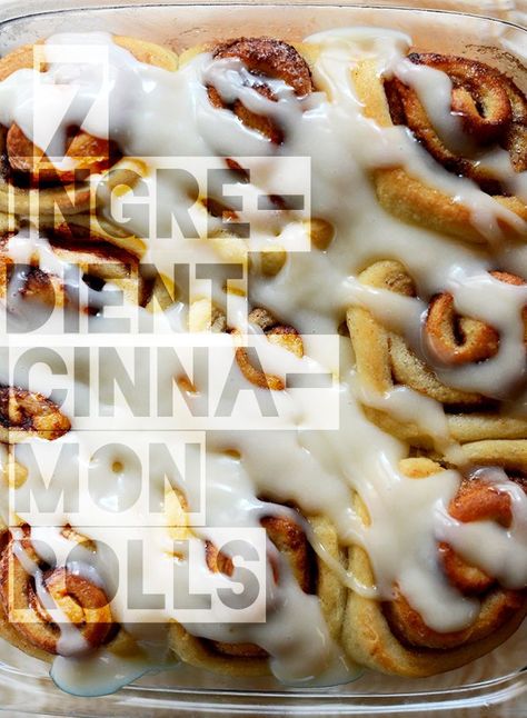 Easy Cinnamon Rolls | 7 ingredients. Egg/Dairy free. | Minimalist Baker Recipes Easiest Cinnamon Rolls, Dairy Free Cream Cheese Frosting, Easy Cinnamon Rolls, Vegan Cinnamon Rolls, Cinnamon Rolls Easy, Minimalist Baker, Vegan Brunch, Christmas Friends, Desserts Vegan