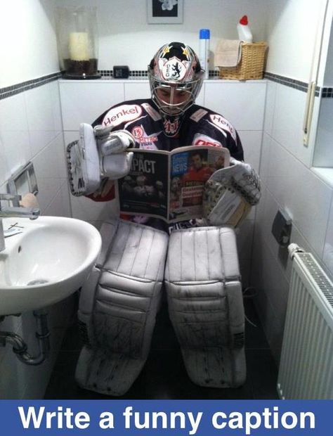 http://www.facebook.com/HOHMagazine/photos_stream Hockey Players Funny, Minnesota Hockey, Hockey Aesthetic, Goalie Gear, Hockey Gear, Hockey Memes, Hockey Humor, Hockey Stuff, Goalie Mask