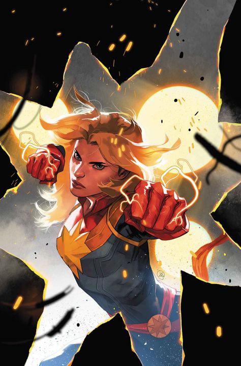 Captain Marvel Comic Art, Comic Captain Marvel, Captain Marvel Art, Captain Marvel Comics, Marvel Storm, Comic Cover Art, Vision Marvel, Captain Marvel Carol Danvers, Marvel News