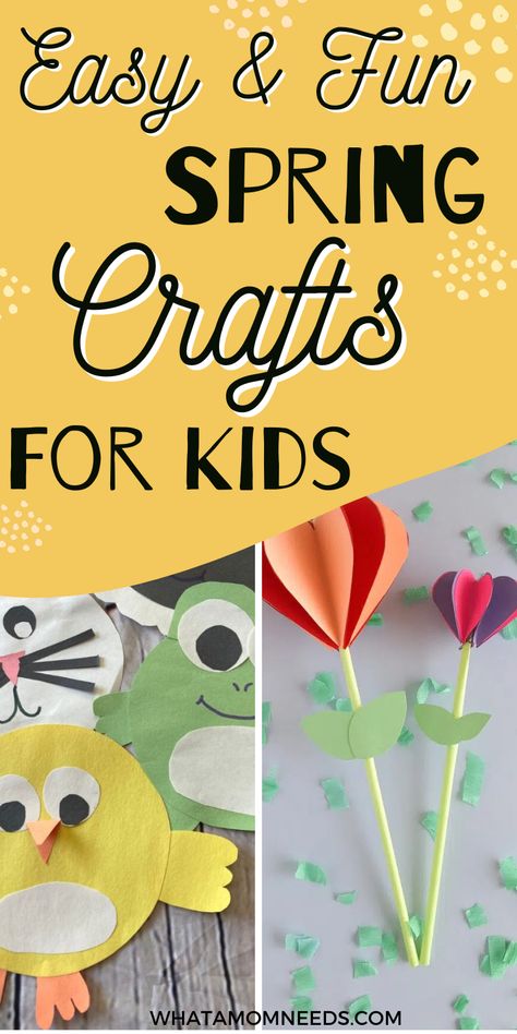 Looking for fun kids crafts to celebrate the season? 🌾🌸🌷These spring crafts for toddlers and preschoolers are easy, creative, and perfect for little hands! From colorful coffee filter butterflies to cute paper crafts kids will love, these activities work great as daycare crafts, spring crafts school, or just a fun afternoon at home. Whether you need easy crafts for toddlers, kids crafts easy, or springtime crafts for kids, this list is full of simple, mess-free ideas! 💕 Easy Fun Kids Crafts, Springtime Crafts For Kids, Simple Crafts For Toddlers, Coffee Filter Butterflies, Spring Crafts For Toddlers, Paper Crafts For Kids Easy, Crafts For Toddlers Easy, Easy Crafts For Toddlers, Kids Crafts Paper