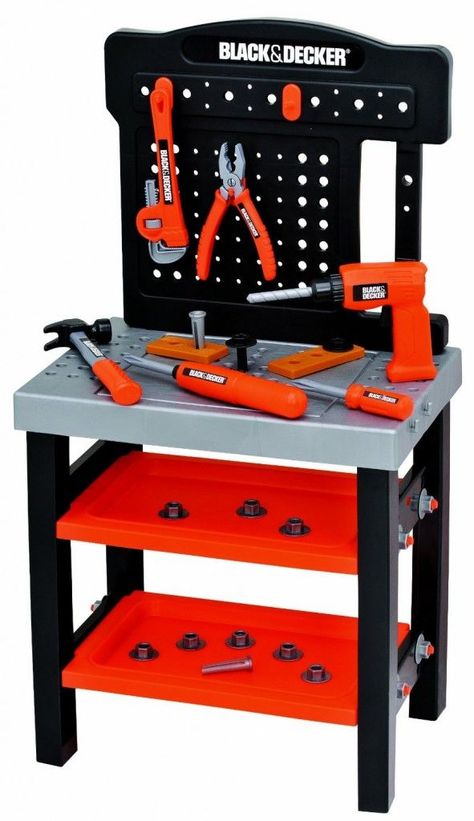 Diy Stars, Small Workbench, Toys For Kids Boys, Kids Tool Bench, Cool Toys For Boys, Toddler Boy Toys, Toy Boy, Baby Boy Toys, Tool Bench