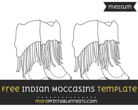 Free Indian Moccasin Template - Medium Leather Patterns Templates Free, Moccasin Template, Native American Moccasin Pattern, Tooling Patterns Templates, Leather Tooling Patterns Templates, Leather Patterns Templates, Moccasin Pattern, Leather Patterns, Leather Tooling Patterns