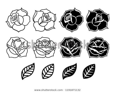 Rose Tattoo Flash, Tattoo Rose, Flash Sheet, Tattoo Flash Sheet, Tattoo Desings, Rose Images, Tattoo Flash, Rose Tattoo, Flash Tattoo