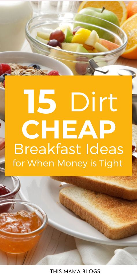 Easy Crowd Breakfast, Cheap Breakfast Sandwiches, Easy Cheap Breakfast Ideas For A Crowd, Easy Breakfast When You Have No Food, Low Cost Breakfast Ideas, Healthy Affordable Breakfast Ideas, Work From Home Breakfast Ideas, Fast Easy Cheap Breakfast, Simple Things To Eat For Breakfast