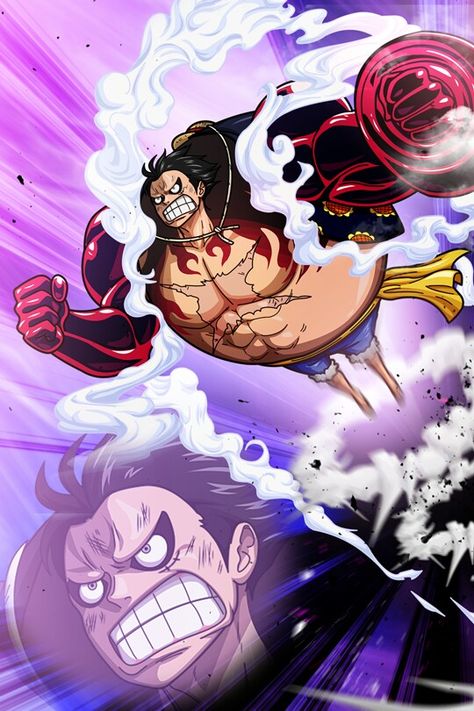 Luffy Luffy Gear 4 Bound Man, Luffy Gear Fourth, Omnitrix Ben 10, Animation Drawing Sketches, Luffy Gear 4, One Piece Series, Gear 4, Anime News, Zoro One Piece