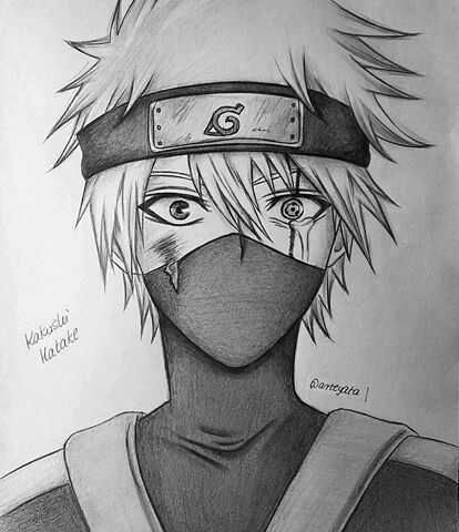 Kakashi Kakashi Drawing, Naruto Sketch, Naruto Drawings, Kakashi Hatake, Naruto Anime, Naruto Art, Naruto Characters, Anime Character Drawing, Anime Sketch