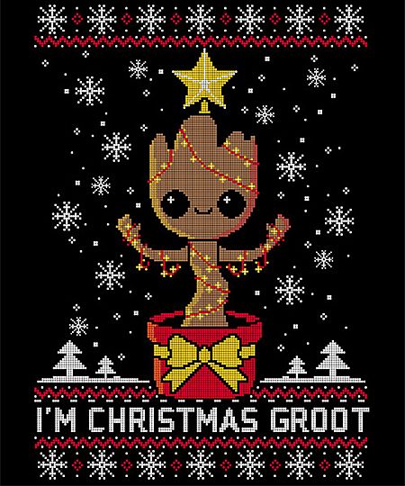 Christmas Groot, Day Of The Shirt, After Hours, Christmas Sweater, Graphic T Shirt, Limited Edition, Marvel, T Shirts, Christmas