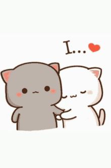 Cutie Cat-chan, Calin Gif, Animated Emoticons, I Love You Gif, Chibi Cat, Cute Bunny Cartoon, Cute Bear Drawings, Cute Cartoon Images, Cute Emoji