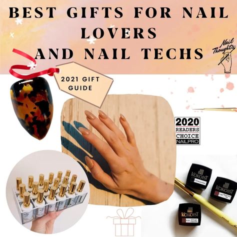 If you have a nail obsessed person in your life or even a fully licensed nail tech, it might be pretty hard to buy for them because you either don't know anything about nails OR it seems like they have everything! So as a nail tech, I wanted to write this to hopefully help guide you to start brainstorming some good out of the box gifts for the nail lover in your life! Nail Tech Gifts Ideas, Nail Tech Christmas Gifts, Gifts For Nail Clients, Gift For Nail Technician, Gifts For Nail Techs, Nail Tech Gifts, Tech Gift Basket, Nail Gifts, Nail Station