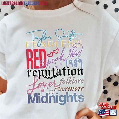 Kid Album Taylor Swift Shirt The Eras Tour 2023 T-Shirt Classic Unisex Check more at https://anniversarytrending.com/product/kid-album-taylor-swift-shirt-the-eras-tour-2023-t-shirt-classic-unisex/ Taylor Swift Shirt, Eras Tour 2023, Kid Birthday Outfits, Taylor Swift Shirts, Taylor Swift Birthday, Taylor Swift Tour Outfits, Swift Tour, Tour Outfits, Taylor Swift Album