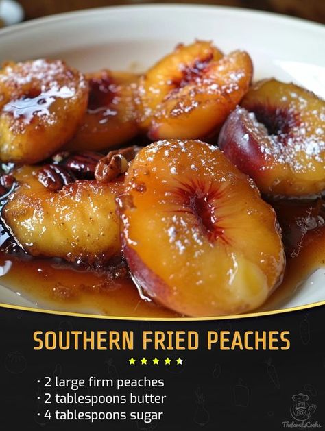 Peach Fritters, Fried Peach Pies With Canned Peaches, Southern Peach Fritters, Fried Peach Pies Homemade, Southern Fried Peaches, Peach Fried Pies Easy, Fried Peach Hand Pies, Peach Dumplings, Fried Pies