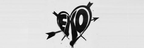 Exo Banner, Exo Twitter Header, Exo Header, Exo Logo, Exo Wallpaper, Twitter Header, Exo, Peace Gesture, Universe