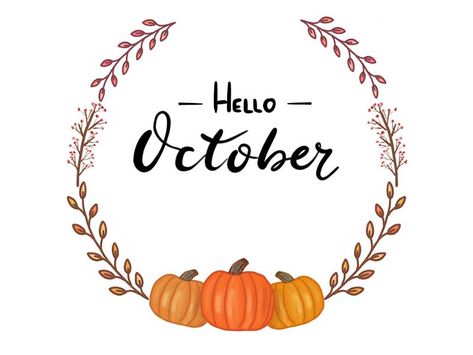 Hello October! See my October bullet journal set up for 2019 #bujo #bulletjournal #bujoinspo October Clipart, October Journal, October Bullet Journal, Journal October, Bullet Journal October, November Quotes, Bullet Journal Monthly Spread, Bullet Art, Bullet Journal Page