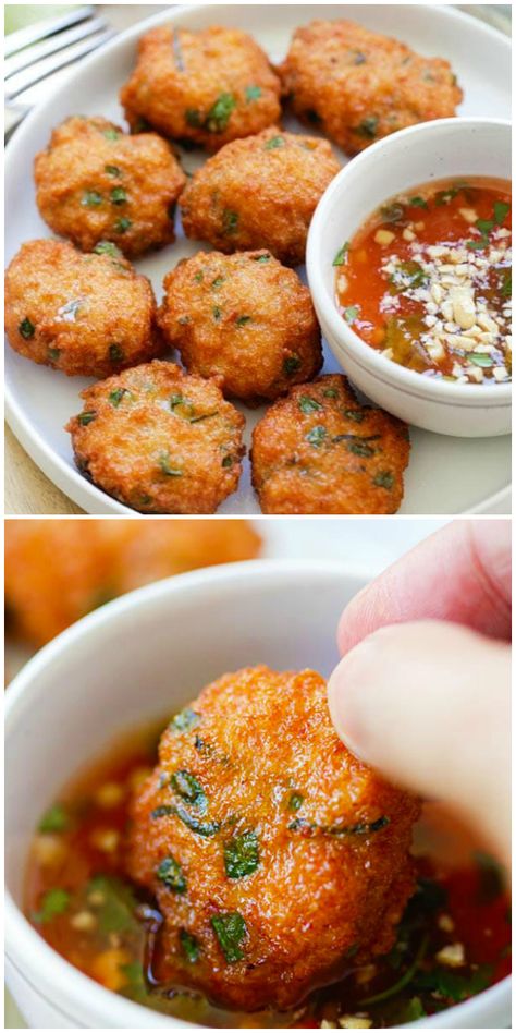 Shrimp Recipes Thai, Thai Starters Appetizers, Thai Curry Recipes Shrimp, Thai Shrimp Cakes Recipe, Thai Prawn Cakes, Thai Appetizer Recipes, Thai Shrimp Recipes, Thai Shrimp Cakes, Shrimp Cakes Recipe