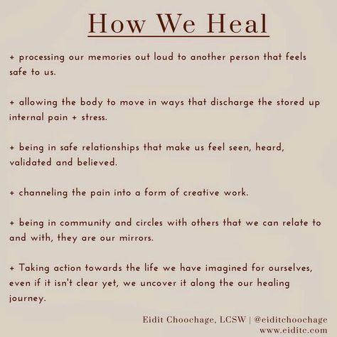 How To Heal Yourself Emotionally, Healing From Cheating, How To Heal, Healing Journey Quote, How To Heal Yourself, Healing Activities, Healing For Women, Somatic Healing, Healing Tips