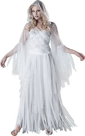 InCharacter Costumes Women's Haunting Beauty Ghost Costume, White/Grey, Small Couples Fancy Dress, Halloween Halloween Costumes, Horror Ghost, Haunting Beauty, Ghost Costume, Zombie Costume, Scary Halloween Costumes, Halloween Fancy Dress, Fancy Dress Costumes