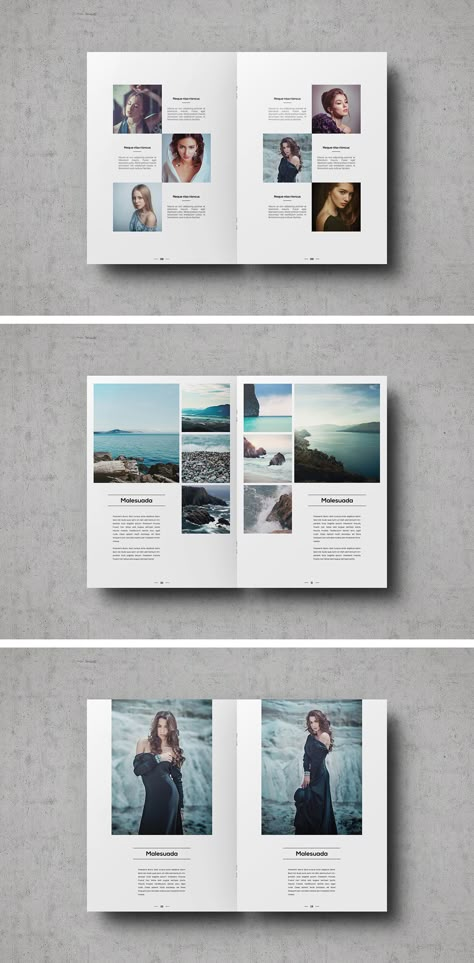 Multipurpose Portfolio Template on Behance Portfolio Layout Template, Free Portfolio Template, Booklet Layout, Layout Portfolio, Book Portfolio, Magazine Layout Inspiration, Logos Retro, 잡지 레이아웃, Layout Magazine