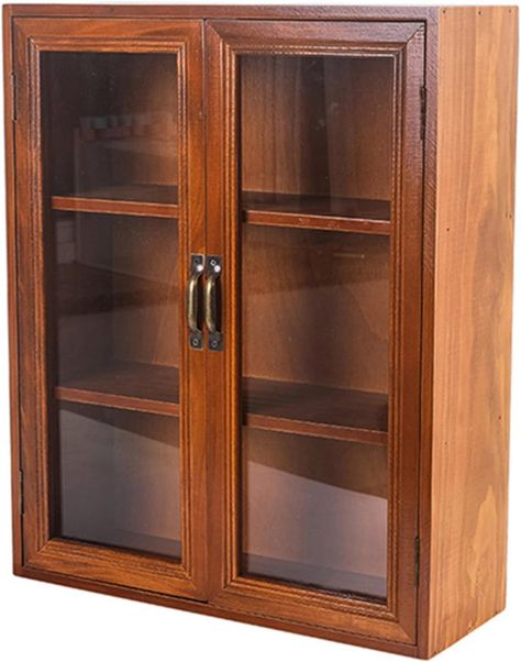 Kitchen Cabinets With Drawers, Cabinets With Drawers, Storage Medicine, Wooden Display Cabinets, Cabinet Display, Kitchen Cabinet Drawers, Apothecary Cabinet, Door Kitchen, Countertop Storage