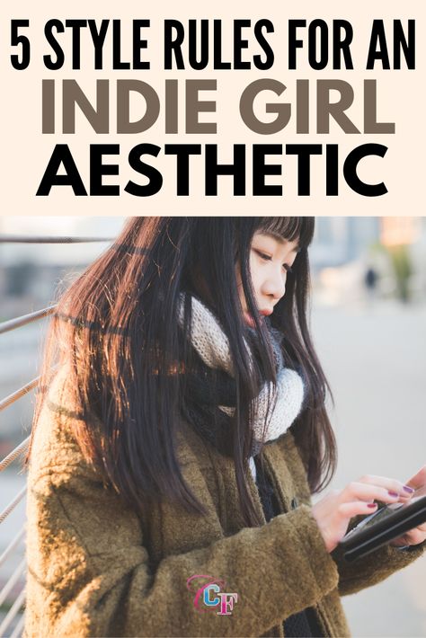 AKA how to always be in style without ever being mainstream. #indiestyle #indiefashion #indiegirl #indie #indiegirlaesthetic How To Dress Indie, Vintage Indie Aesthetic Outfits, Old Indie Aesthetic, Indie Winter Outfits, Winter Indie Outfits, Winter Outfits Indie, Indie Aesthetic Fashion, Indie Style Outfits, Cool Style Outfits