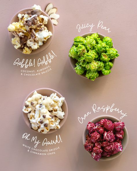 #gourmetpopcorn #marigoldpopcorn #marigoldgourmetpopcorn #nashville #nashvillepopcorn #seasonalflavors #flavorsofthemonth #l&lmarket Popcorn Dessert, Popcorn Station, Popcorn Packaging, Popcorn Recipes Easy, Popcorn Shop, Snack Cups, Gourmet Popcorn, Caramel Popcorn, Popcorn Recipes