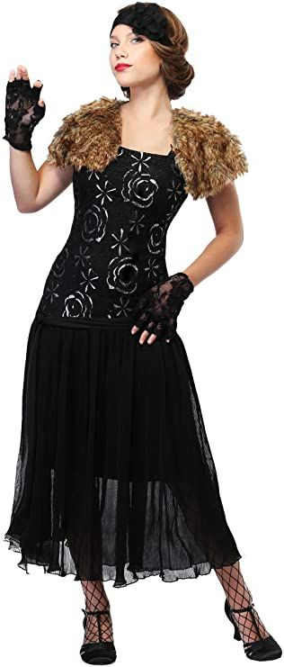 Amazon.com: Women's Plus Size Charleston Flapper Costume Women's Flapper : Clothing, Shoes & Jewelry Plus Size Flapper, Plus Size Flapper Costume, Plus Size Flapper Dress, Style Année 80, Easter Dresses For Toddlers, Casino Dress, Flapper Costume, Casino Outfit, Wedding Guide